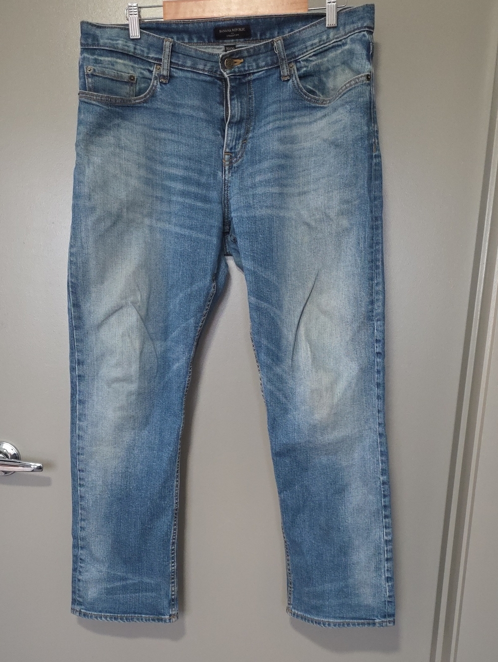 Banana Republic Light Blue Slim Straight Jeans